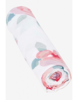 Бамбуковая пеленка для новорожденных Bebe Au Lait, Rosy Blend