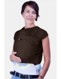 Трикотажный слинг Кенгуруша Classic, кофе