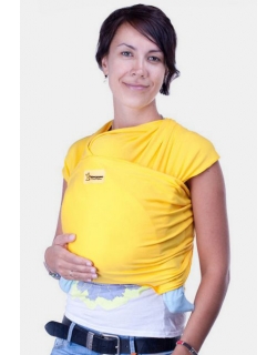 Слинг-шарф трикотажный Kengurusha Classic, цвет солнечный