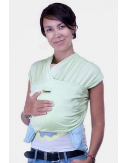 Слинг-шарф трикотажный Кенгуруша Style, фисташка