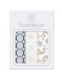 Набор пеленок SwaddleDesigns - SwaddleLite Blue Modern