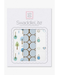 Набор пеленок SwaddleDesigns - SwaddleLite Cute & Calm Pastel Blue