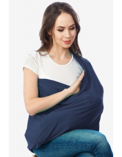 Накидка для кормления "Бэлла" индиго