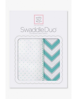 Набор пеленок SwaddleDesigns Swaddle Duo SC Classic Chevron