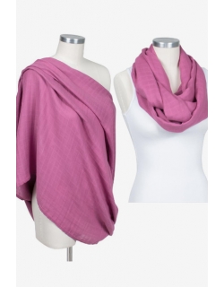 Накидка для кормления - милкснуд муслиновый Bebe Au Lait, Cherry