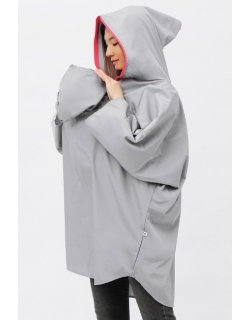Слингокуртка-слингодождевик серый