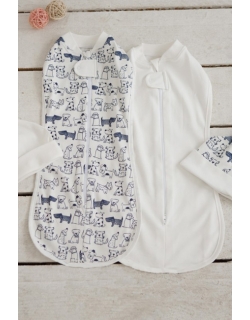 Комплект пеленок-коконов для новорожденных, Dogs