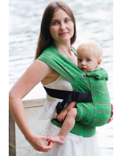 Эрго-рюкзак Karaush шарфовый с бамбуком, Forest