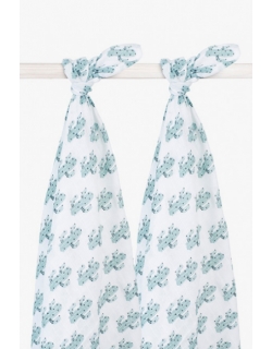 Муслиновые пеленки для новорожденных Jollein большие, Tropical Cactus