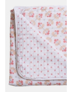 Одеяло из муслина Bebe au Lait, цвет Dewberry and Lattice