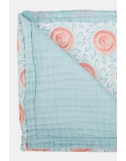 Муслиновое одеяло с бамбуком Bebe au Lait, Fresco and Lagoon