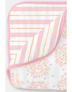 Муслиновое одеяло SwaddleDesigns, цвет Heavenly Floral Pink