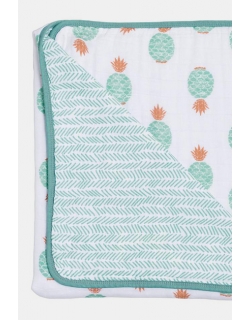 Муслиновое одеяло Bebe au Lait, цвет Oahu and Zig-Zag