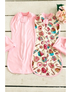 Комплект пеленок-коконов для новорожденных, Delicious