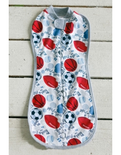 Пеленка-кокон для новорожденных трикотажная, Football