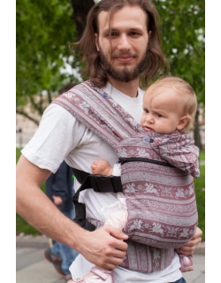 Эрго-рюкзак шарфовый с бамбуком Karaush растущий, Porto