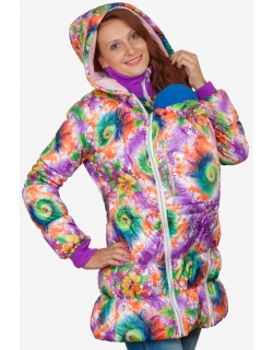 Слингокуртка демисезонная Debut, акварель