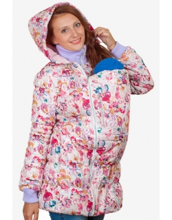 Слингокуртка демисезонная Debut, бутоны