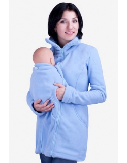 Флисовая слингокуртка 3в1 Mammalia, голубой