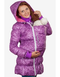 Слингокуртка демисезонная Debut, узоры