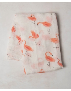 Муслиновая пеленка для новорожденных Diva большая, Flamingo Cotton