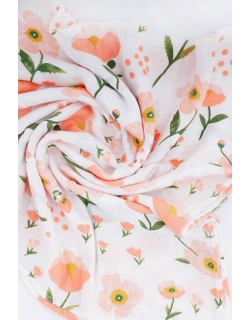 Муслиновая пеленка для новорожденных Diva большая, Flower Cotton