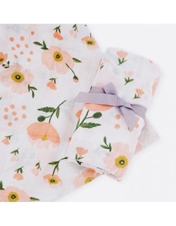 Муслиновая пеленка для новорожденных Diva большая, Flower Cotton