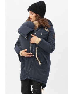 Слингокуртка - парка 3 в 1, синий