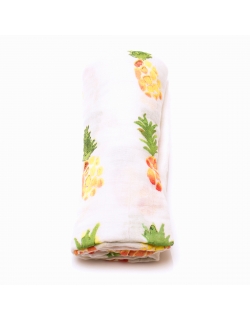 Муслиновая пеленка для новорожденных Diva большая, Pineapple Cotton