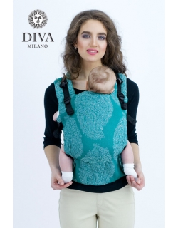 Эрго-рюкзак для новорожденных Diva Essenza Smeraldo Linen One!