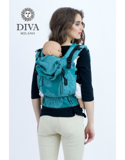 Эрго-рюкзак для новорожденных Diva Essenza Smeraldo Linen One!