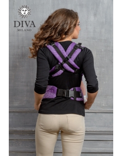 Эрго-рюкзак Diva Essenza Viola Linen One!
