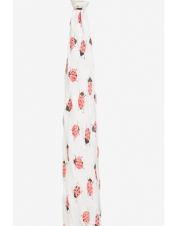 Бамбуковая пеленка для новорожденных Aden&Anais большая, Lucky Field Lady