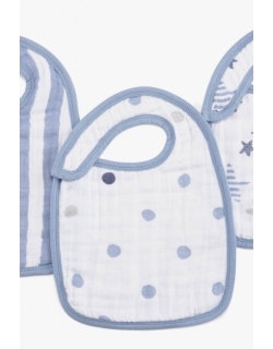 Слюнявчик Aden&Anais, набор 3, Rock Star