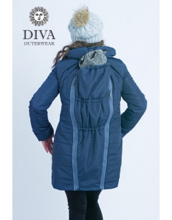 Слингокуртка зимняя 4 в 1 Diva Outerwear Azzurro