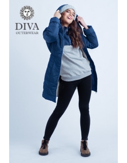Слингокуртка зимняя 4 в 1 Diva Outerwear Azzurro