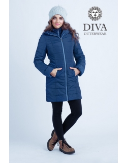 Слингокуртка зимняя 4 в 1 Diva Outerwear Azzurro