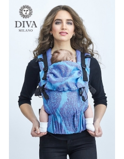 Эрго-рюкзак Diva Essenza Celeste One! с бамбуком