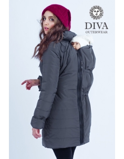 Слингокуртка зимняя 4 в 1 Diva Outerwear Grafite