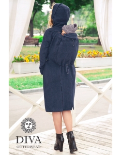 Слингопальто демисезонное Diva Outerwear Notte