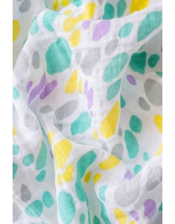 Муслиновая пеленка для новорожденных Adam Stork большая, Candy