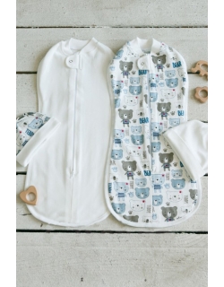 Комплект пеленок-коконов для новорожденных, Teddy