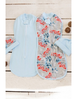 Комплект пеленок-коконов утепленный, Berry