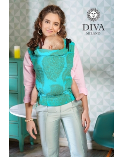 Эрго-рюкзак Diva Essenza OceanoЭрго-рюкзак Diva Essenza Menta Classic, с бамбуком