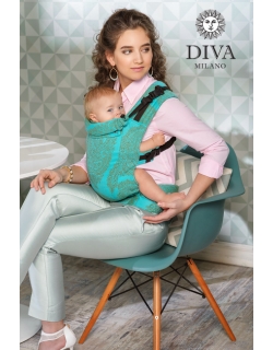 Эрго-рюкзак Diva Essenza Menta Classic, с бамбуком
