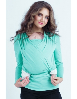 Слингомайка регулируемая Loona дл.рукав, Mentol