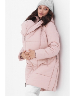 Слингокуртка-трансформер зимняя 3 в 1, пудровая