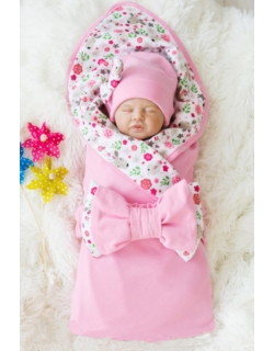 Комплект на выписку летний Flowers (5 предметов)