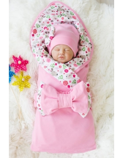 Комплект на выписку для новорожденного летний Flowers (5 предметов)