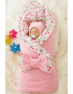 Комплект на выписку для новорожденных теплый демисезонный Flowers (6 предметов)